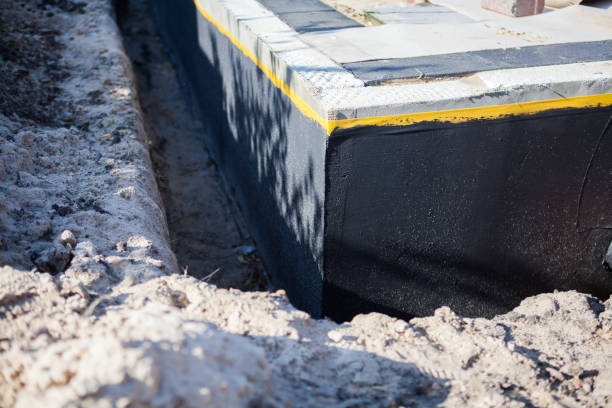 Residential Foundation Crack Repair installation at a North Babylon, NY home by SJ Waterproofing Pros